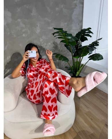 Pijama hermosa de San Valentine para pijamas hermosas