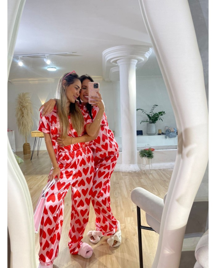Pijama hermosa de San Valentine para pijamas hermosas
