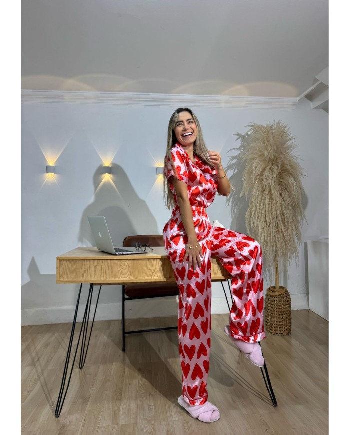 Pijama hermosa de San Valentine para pijamas hermosas