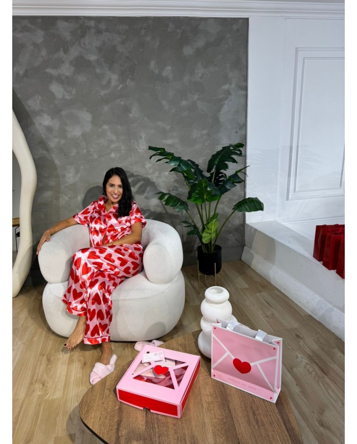 Pijama hermosa de San Valentine para pijamas hermosas