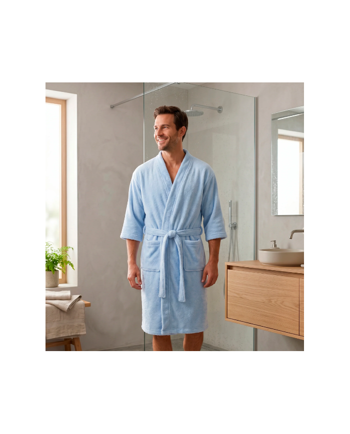 Bata de baño tipo hotel